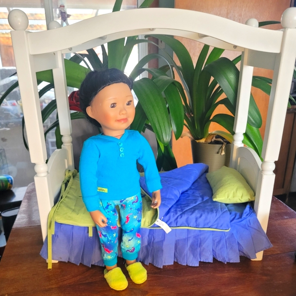 Maplelea Sea Otter Sleepwear Doll Outfit & for Kids, Doll and Bed Not Included